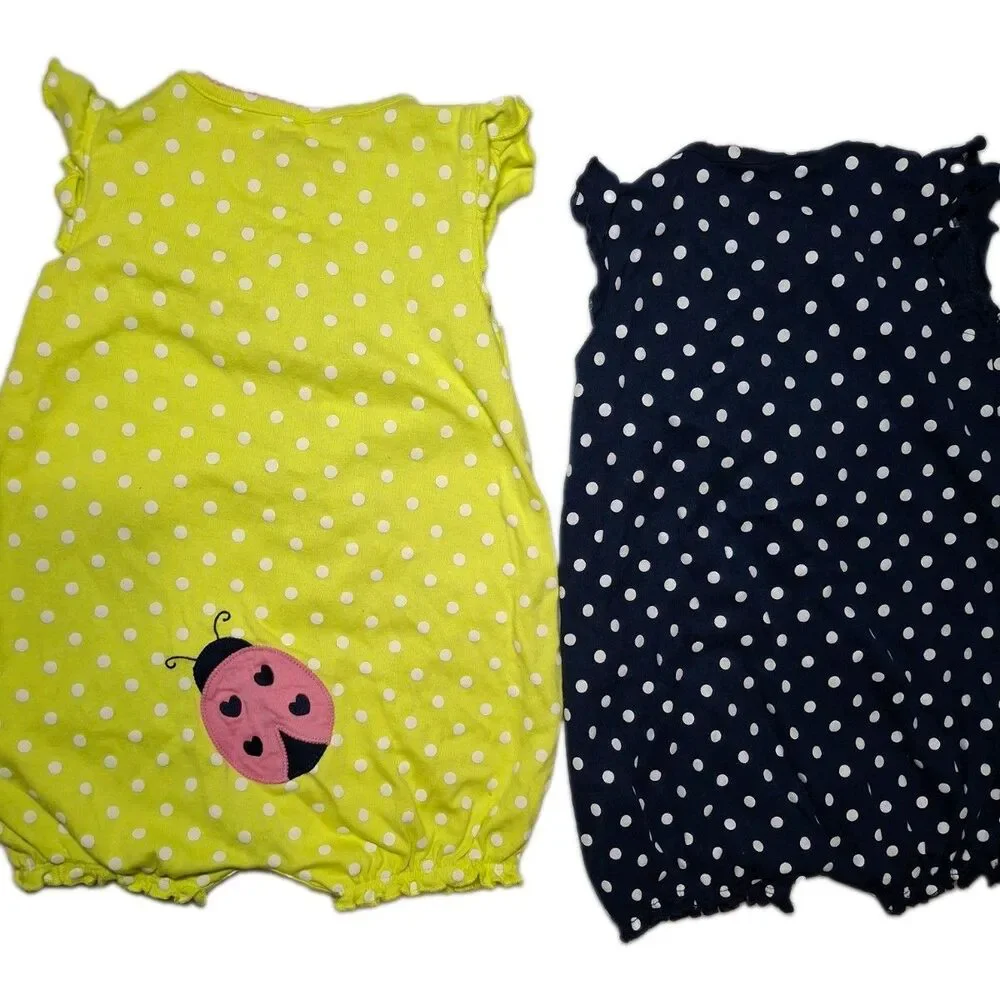Rompers 24M For Toddlers Spring Or Summer 3 Sets